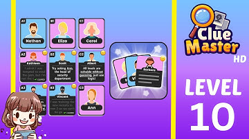 Clue Master Level 10 Solution Walkthrough