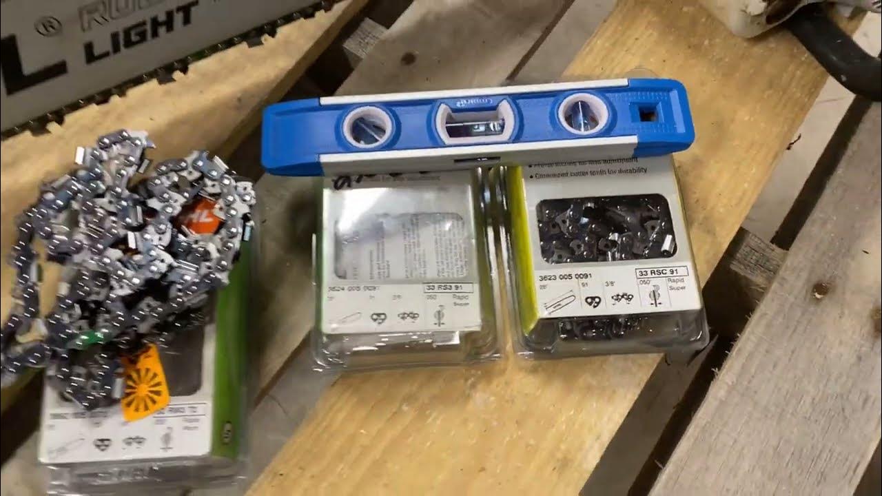Chainsaw Chains FullChisel, SemiChisel, Safety, and Standard YouTube