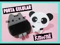 DIY KAWAII - PORTA CELULAR KAWAII HECHO CON CARTON Y FOAMI