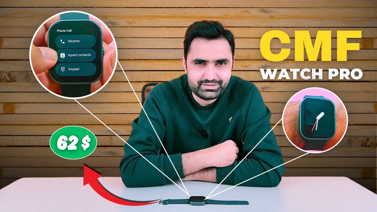 A Good Smartwatch Under $65: CMF Watch Pro