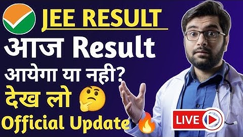 Jee mains Result 2022 Live🔴|jee mains session 2 result|jee mains result Latest update#jeeMainsResult