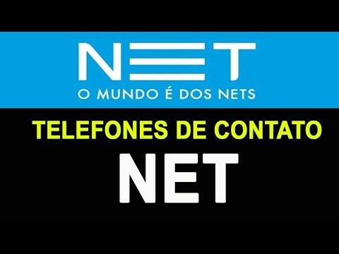 TELEFONE NET DE CONTATO | TODOS OS NÚMEROS NET DE ATENDIMENTO 0800