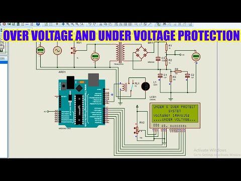 How to make under and over voltage protection system using arduino ...