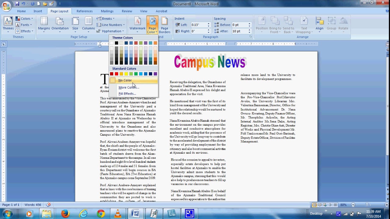 create-a-simple-magazine-using-ms-word-youtube