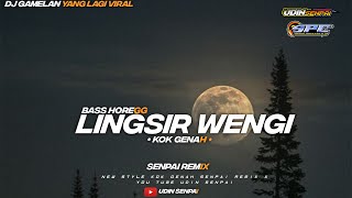 DJ BASS HOREGG LINGSING WENGI || DJ TERBARU 2023 udin senpai