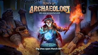 Archaeology Launch Trailer - RuneScape&#39;s new skill opens March 30th!