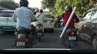 Travel together in New Delhi  -  Part 16 (Ring road to ISBT)