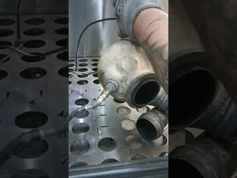 Промывка сажевого фильтра DPF и катализатора, Mercedes-Benz R-класс, 2007год.