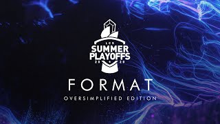 2020 LCS Summer Playoffs Format - Oversimplified