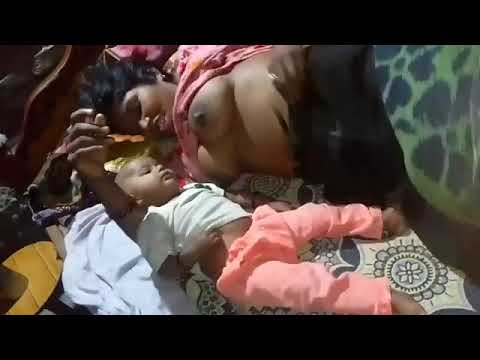 beautiful mom | baby breastfeeding | indian cute mom | #viral #vlog