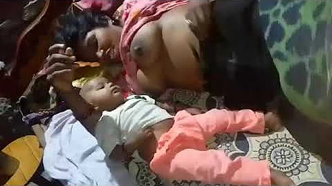 beautiful mom | baby breastfeeding | indian cute mom | #viral #vlog
