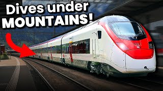 Switzerland’s GROUNDBREAKING HighSpeed Train!