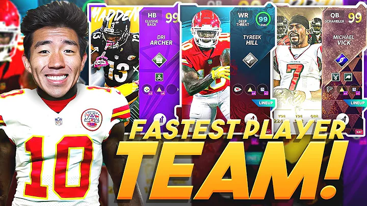 Fastest Player Lineup! All the Speedy Bois in the ...