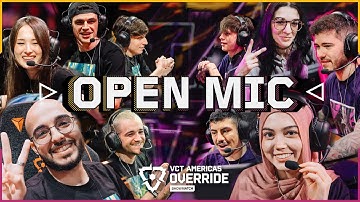 "How do you play like this?!" | Alpha vs Omega OVERRIDE Showmatch OPEN MIC
