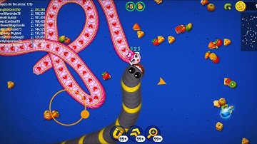 Worms Zone 🪱 gameplay walkthrough Mobile level games