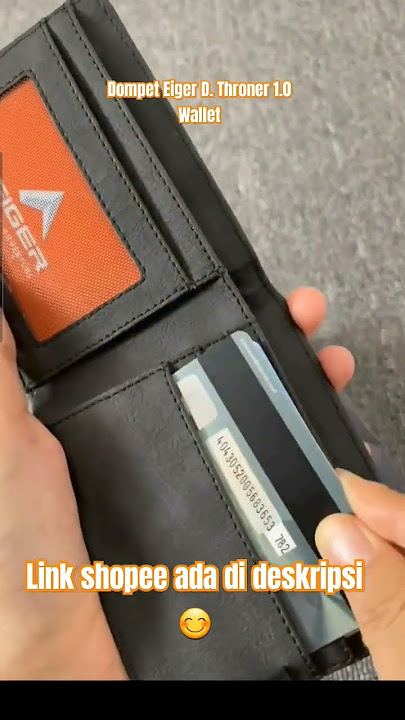 Dompet Eiger D. Throner 1.0 Wallet #shorts #shopee #trending #eigeradventure
