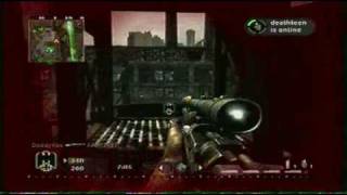 Call of Duty: World At War Beta 17 Kill Streak (With Spingfield/on Roundhouse)