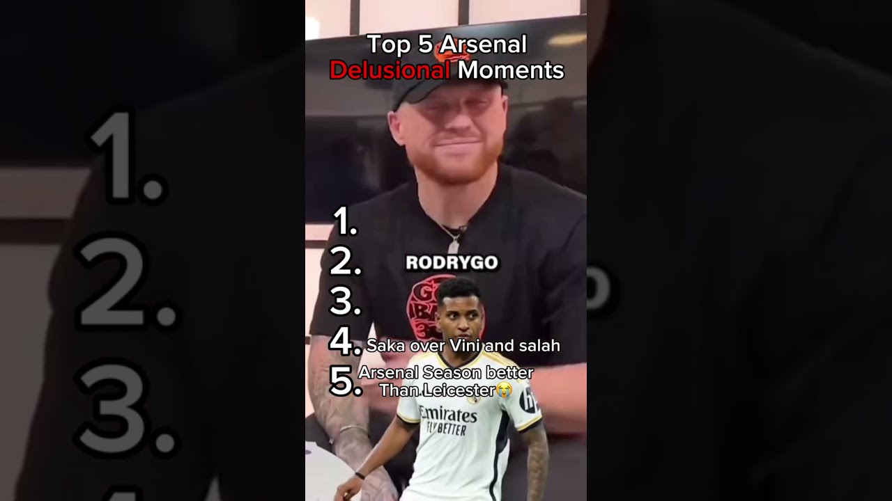 DELUSIONAL ARSENAL FAN MOMENTS