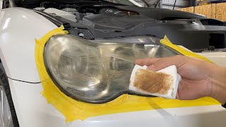 【万能】黄ばんだヘッドライト綺麗にするならコレ【常識を覆す】