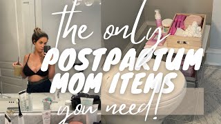 POSTPARTUM ESSENTIALS! *THE STUFF NO ONE TALKS ABOUT!*