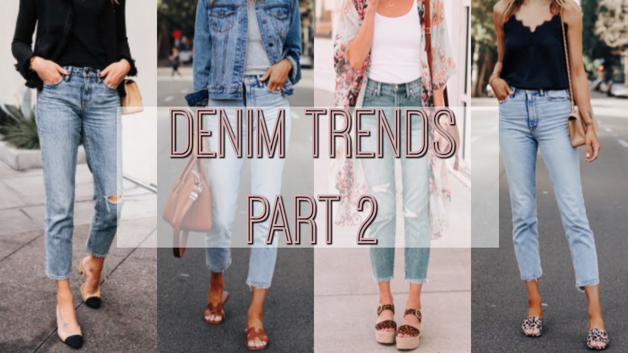 Denim Trends Part 2 for 2020 | Jean Styles for Every Body Type - YouTube