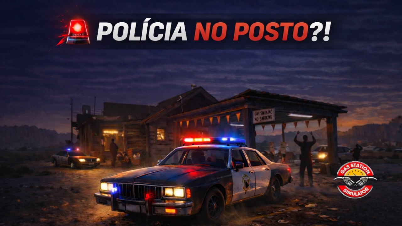 Gas Station Simulator #2 🚨 Polícia no Posto?! | Evoluindo o Negócio