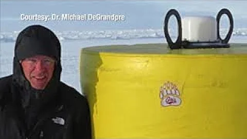 University of Montana DeGrandpre lab project focused on the Arctic Ocean
