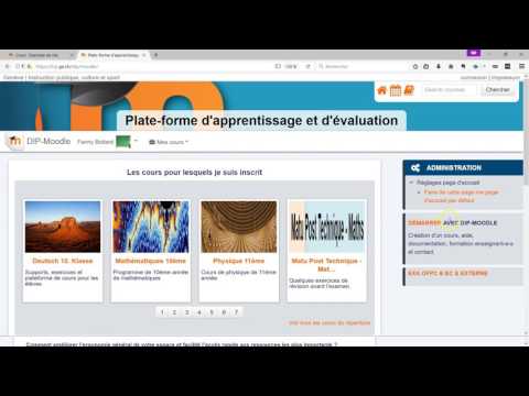 moodle   activer l'acces anonyme