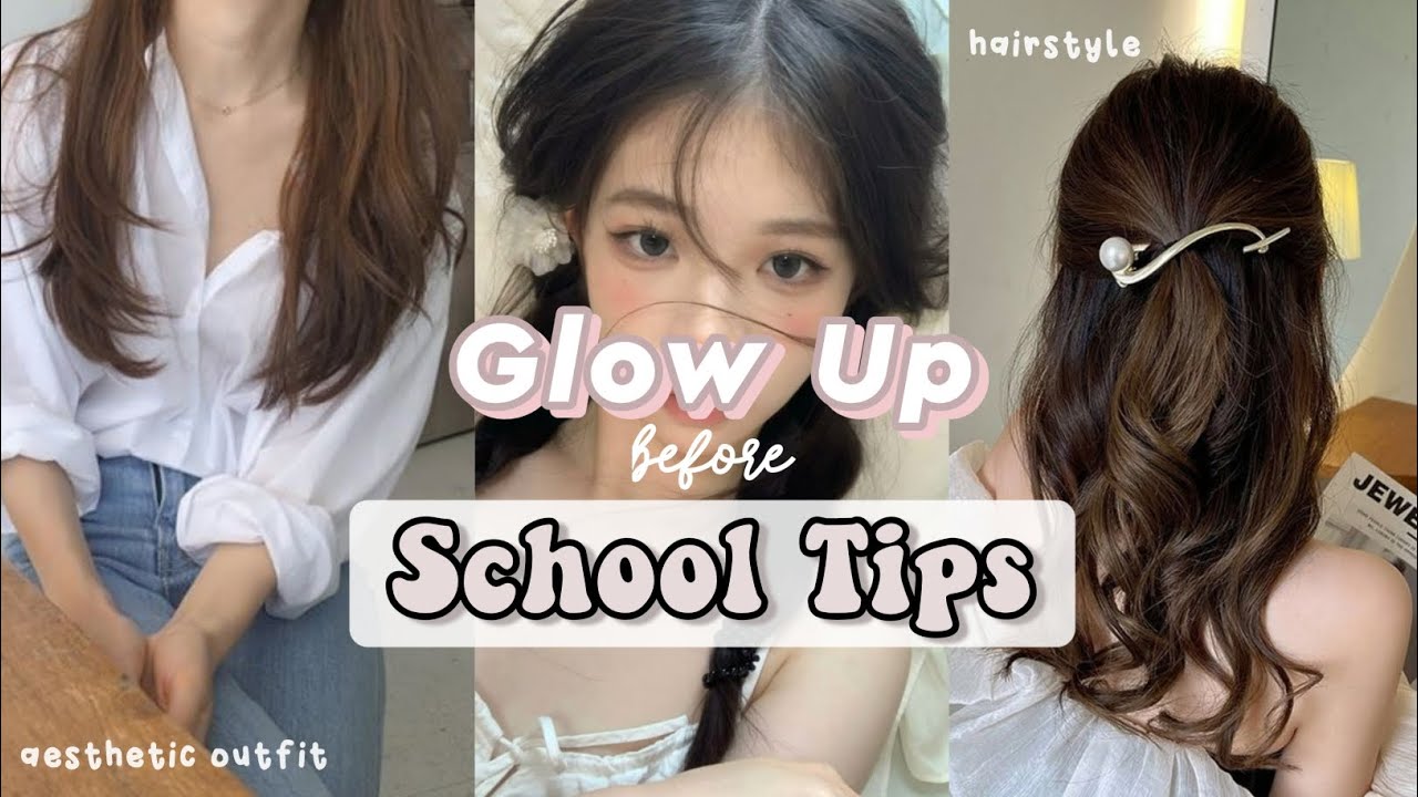 tips to change your appearance || GLOW UP before School 🏩🌸 - YouTube