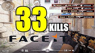 33 KILLS ON FACEIT, AND WE LOST... (FACEIT 10LVLS)