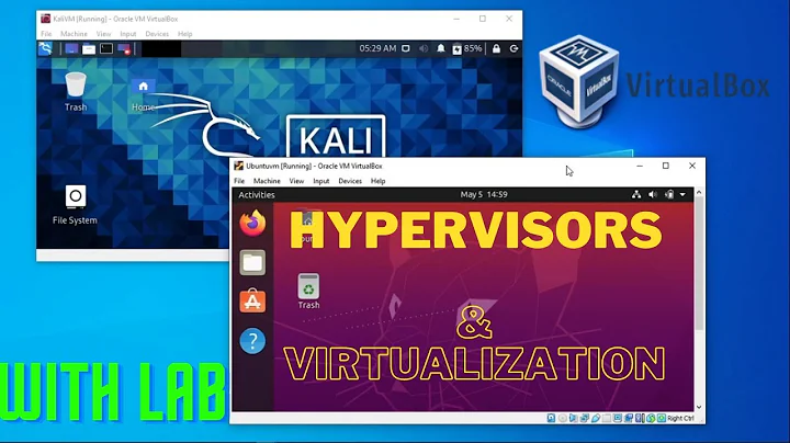 What is Virtualization & Hypervisors |Types of Hypervisors | Type1 vs Type2 KALI Linux on VirtualBox