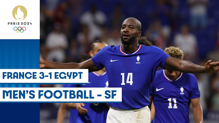 France edges past Egypt to secure a spot in the final! ⚽️ | Paris 2024 Highlights