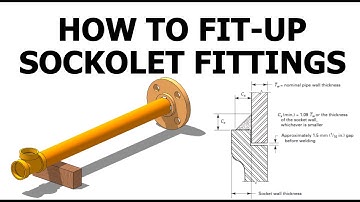 Piping pipe socket weld fit up tutorial for beginners