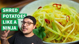 How to Make Chinese Shredded Potato the Right Way