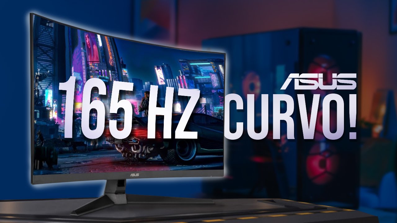 INCREIBLE monitor GAMER Curvo de 32! - ASUS TUF VG32VQ1B 