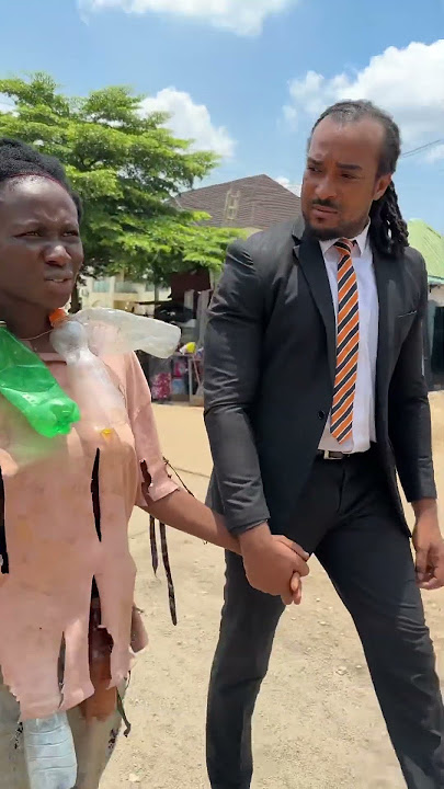 Actress Sonia uche and Bryan okwara seen on a movie set in Abuja #behindthescene #shorts #soniauche
