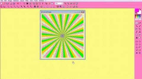 how to make a sunvector-photofiltre