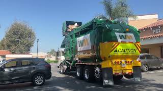 Waste management Autocar ACX Amreps FL 216680 & 217297 in San Dimas & La Verne