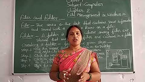 Class-4 Computer Chapter-2 By Madhu Srivastava