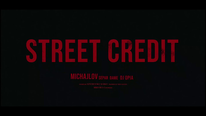 Michajlov - Street Credit feat. Separ, Dame (prod. Opia)