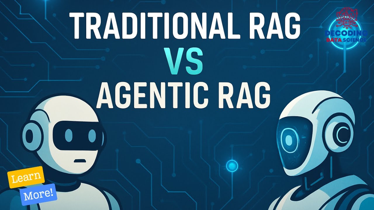 Traditional RAG vs Agentic RAG: What's the Difference? - YouTube