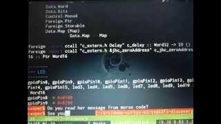 Haskell code uses Haskell heap on Cortex M4.