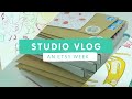 STUDIO VLOG! A Week of Etsy Orders | Patreon Planning | Drawing Chickens | Chatty Vlog