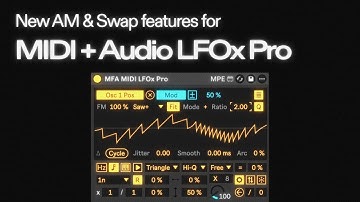 New in LFOx Pro: AM & Swap