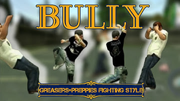 Bully AE Mod - Greasers & Preppies Mix Fighting Style
