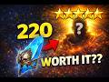 220 Ancient Shards… 4 Legendaries?!