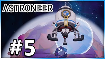 Launching Our Small Shuttle For The First Time | Astroneer | Part 5