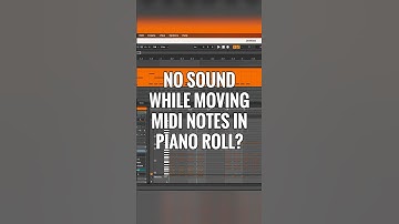 No sound in Ableton piano roll? Do this