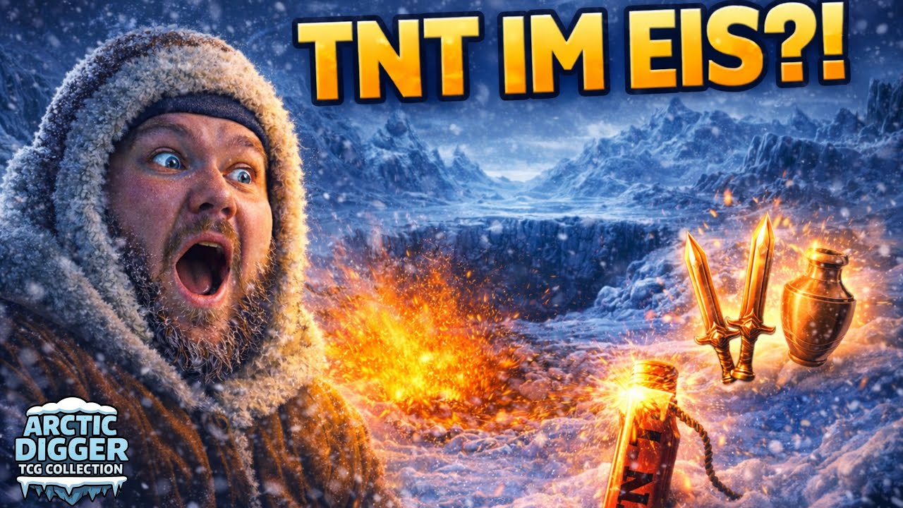 Ich habe TNT im Eis gezündet… und DAS kam raus?! 💥❄️ | Arctic Digger #3