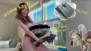 My Boyfriend Rates My 2,500 Shopping Spree